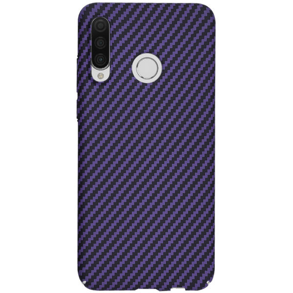 Techsuit - Carbonite FiberShell - Huawei P30 Lite / P30 Lite New Edition - Purple