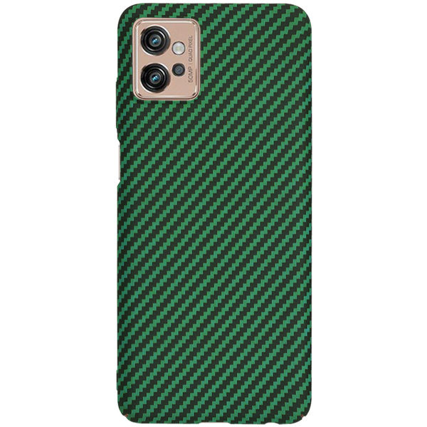 Techsuit - Carbonite FiberShell - Motorola Moto G32 - Green