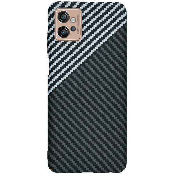 Techsuit - Carbonite FiberShell - Motorola Moto G32 - Stealth Gray