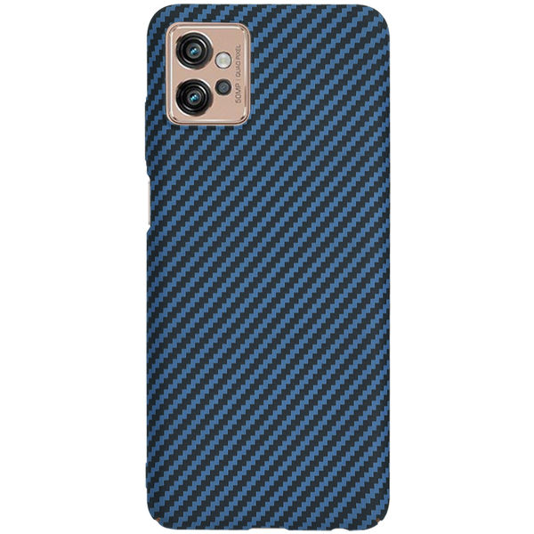 Techsuit - Carbonite FiberShell - Motorola Moto G32 - Cyan