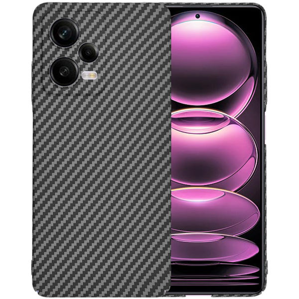 Techsuit - Carbonite FiberShell - Xiaomi Redmi Note 12 Pro 5G - Black