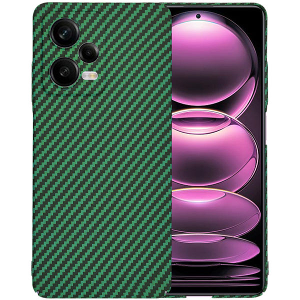 Techsuit - Carbonite FiberShell - Xiaomi Redmi Note 12 Pro 5G - Green