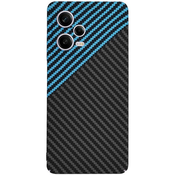 Techsuit - Carbonite FiberShell - Xiaomi Redmi Note 12 Pro 5G - Blue Pulse