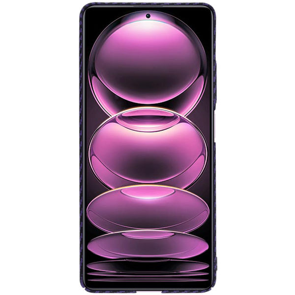 Techsuit - Carbonite FiberShell - Xiaomi Redmi Note 12 Pro 5G - Purple
