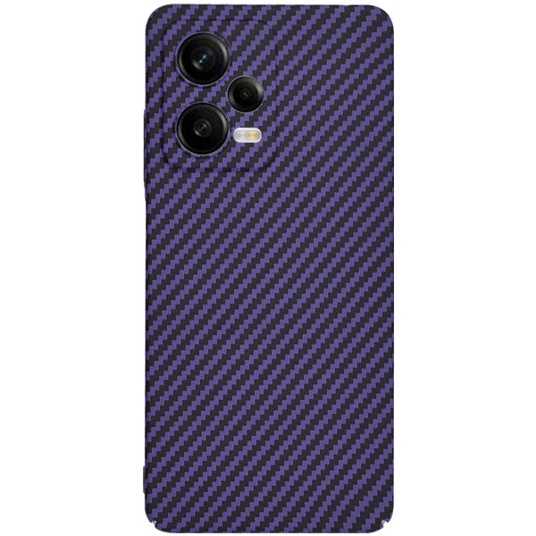 Techsuit - Carbonite FiberShell - Xiaomi Redmi Note 12 Pro 5G - Purple