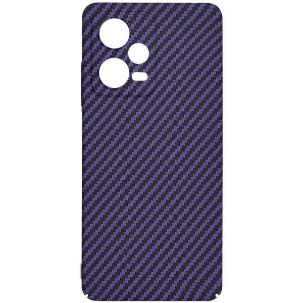Techsuit - Carbonite FiberShell - Xiaomi Redmi Note 12 Pro 5G - Purple