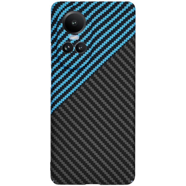 Techsuit - Carbonite FiberShell - Oppo Reno10 / Reno10 Pro - Blue Pulse