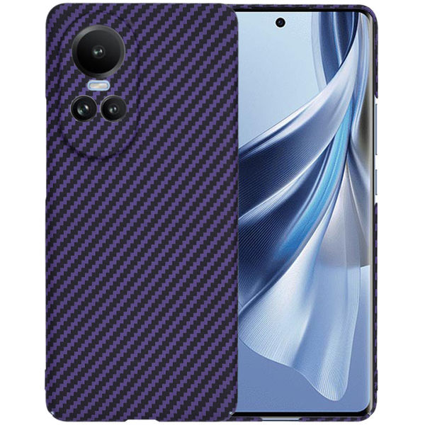 Techsuit - Carbonite FiberShell - Oppo Reno10 / Reno10 Pro - Purple