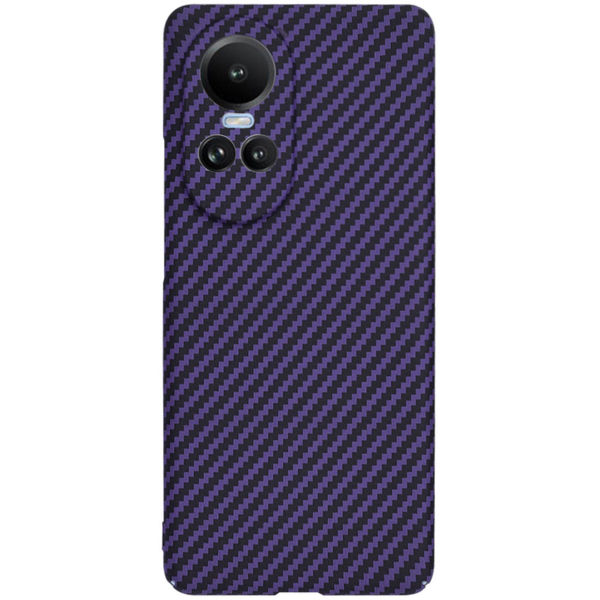 Techsuit - Carbonite FiberShell - Oppo Reno10 / Reno10 Pro - Purple