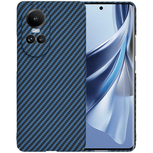 Techsuit - Carbonite FiberShell - Oppo Reno10 / Reno10 Pro - Cyan