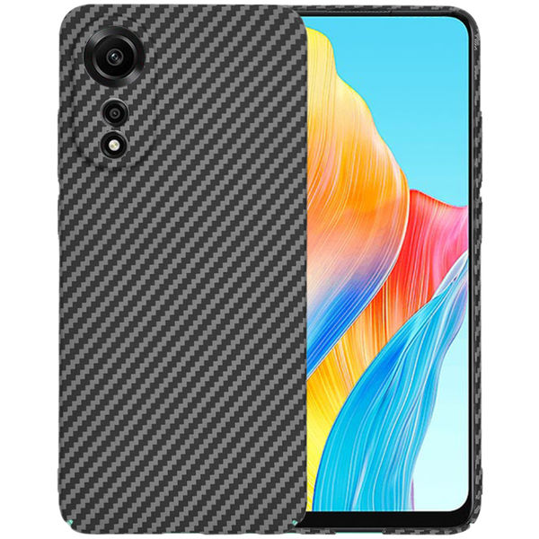 Techsuit - Carbonite FiberShell - Oppo A78 4G - Black