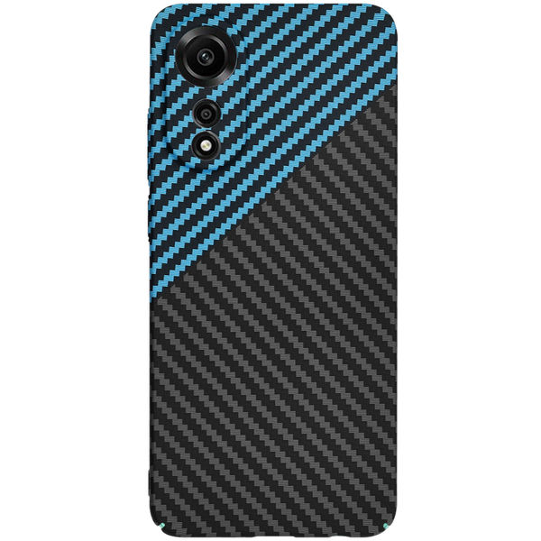Techsuit - Carbonite FiberShell - Oppo A78 4G - Blue Pulse
