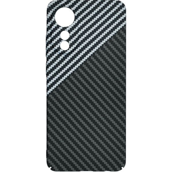 Techsuit - Carbonite FiberShell - Oppo A78 4G - Stealth Gray