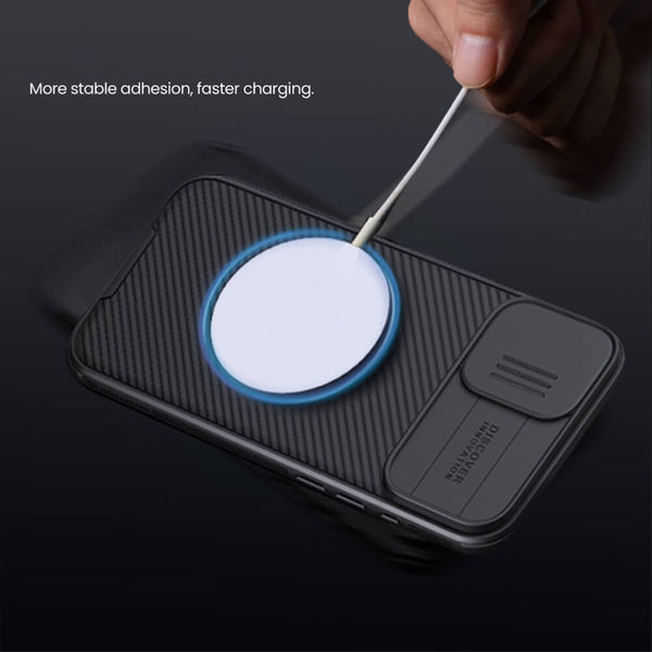 Nillkin - CamShield Pro Magnetic - iPhone 16 - Black