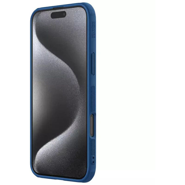 Nillkin - Super Frosted Shield Pro Magnetic - iPhone 16 Pro Max - Blue