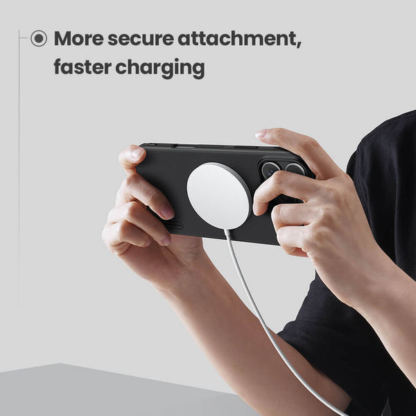 Nillkin - Super Frosted Shield Pro Magnetic - iPhone 16 Pro Max - Blue