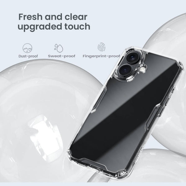 Nillkin - Nature TPU Pro Case - iPhone 16 Plus - Transparent