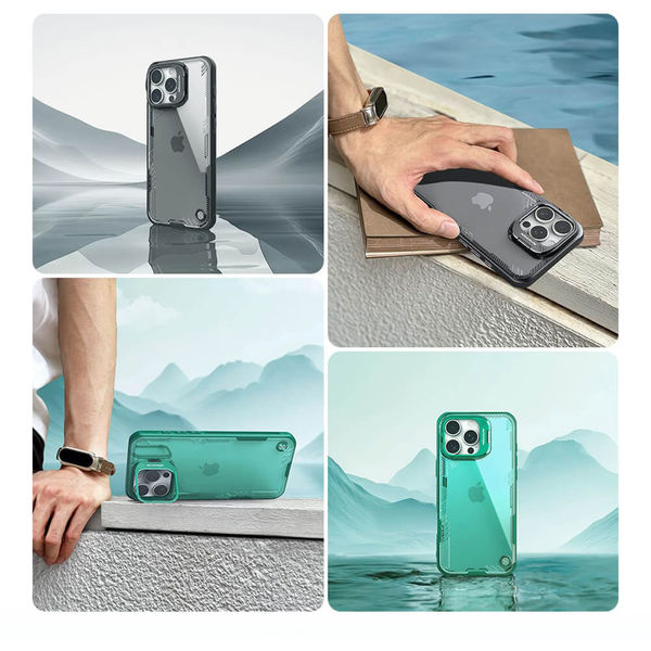 Nillkin - Iceblade Prop (with Camera Cutout) - iPhone 16 Pro Max - Green