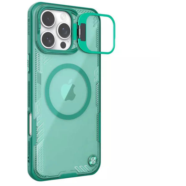 Nillkin - Iceblade Prop Magnetic (with Camera Cutout) - iPhone 16 Pro - Green