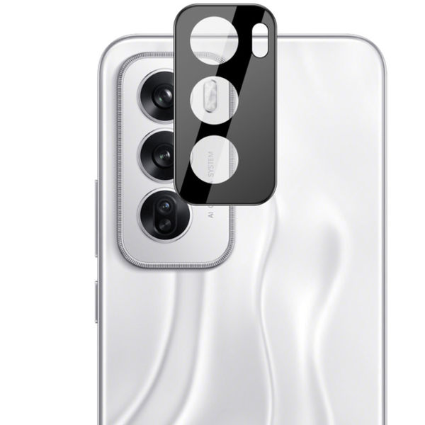 Techsuit - Full Camera Glass - Oppo Reno12 / Reno12 Pro - Black