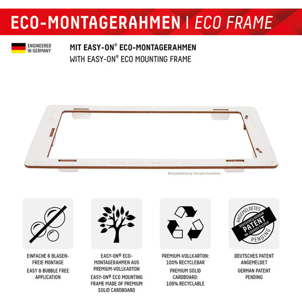 Displex - Premium Real Glass Full Cover - iPhone 16 - Black