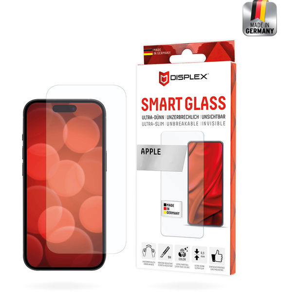 Displex - Premium Smart FlexiGlass - iPhone 16 Plus / iPhone 15 Pro Max / iPhone 15 Plus - Clear