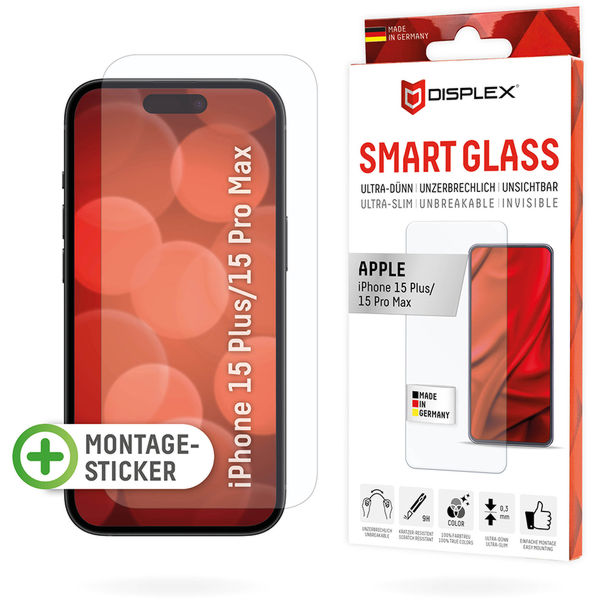 Displex - Premium Smart FlexiGlass - iPhone 16 Pro - Clear