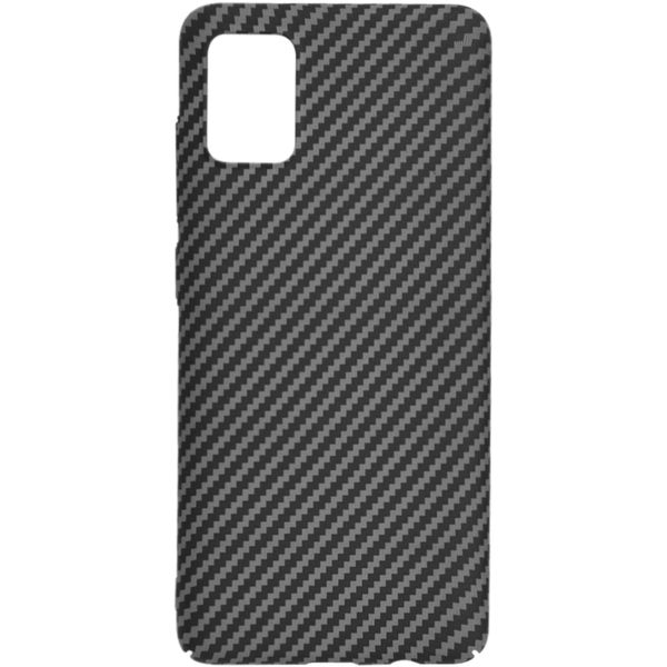 Techsuit - Carbonite FiberShell - Samsung Galaxy A51 4G - Black