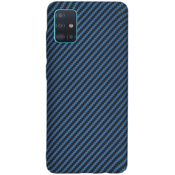 Techsuit - Carbonite FiberShell - Samsung Galaxy A51 4G - Cyan