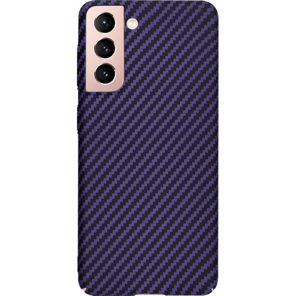 Techsuit - Carbonite FiberShell - Samsung Galaxy S21 5G - Purple