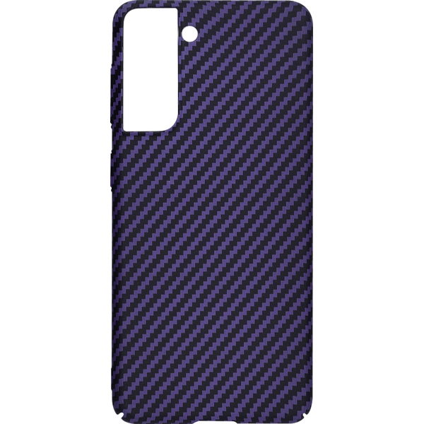Techsuit - Carbonite FiberShell - Samsung Galaxy S21 5G - Purple