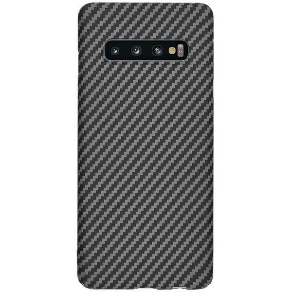 Techsuit - Carbonite FiberShell - Samsung Galaxy S10 - Black