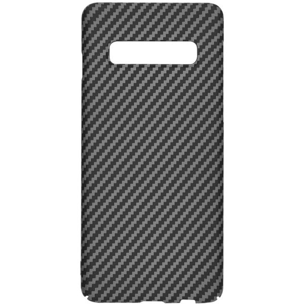 Techsuit - Carbonite FiberShell - Samsung Galaxy S10 - Black