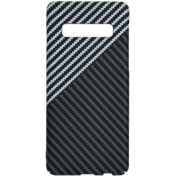 Techsuit - Carbonite FiberShell - Samsung Galaxy S10 - Stealth Gray