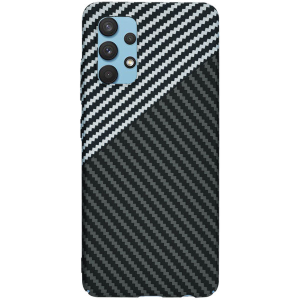Techsuit - Carbonite FiberShell - Samsung Galaxy A32 4G - Stealth Gray
