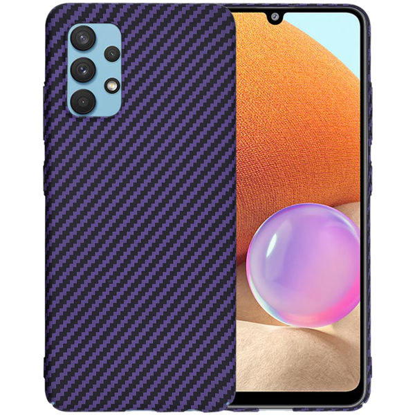 Techsuit - Carbonite FiberShell - Samsung Galaxy A32 4G - Purple