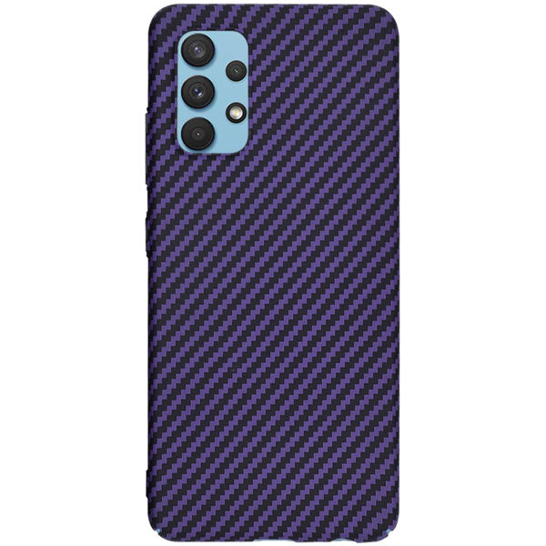 Techsuit - Carbonite FiberShell - Samsung Galaxy A32 4G - Purple