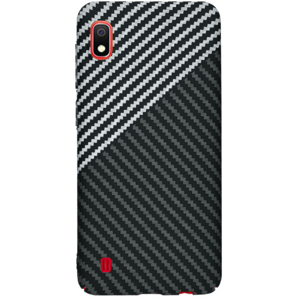 Techsuit - Carbonite FiberShell - Samsung Galaxy A10 - Stealth Gray