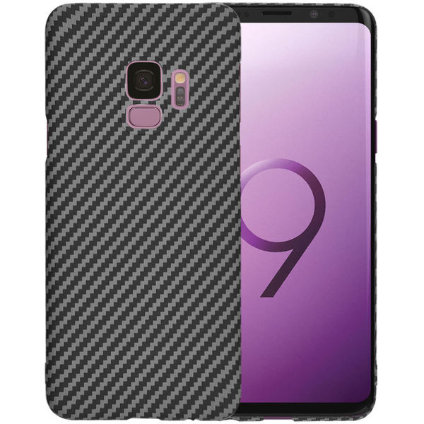 Techsuit - Carbonite FiberShell - Samsung Galaxy S9 - Black