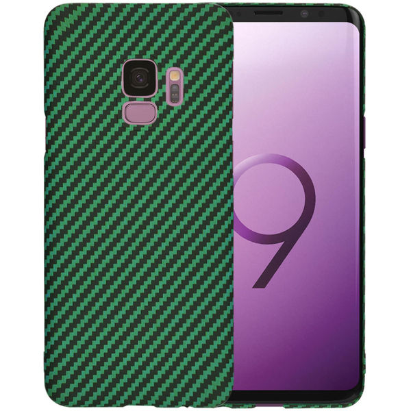 Techsuit - Carbonite FiberShell - Samsung Galaxy S9 - Green