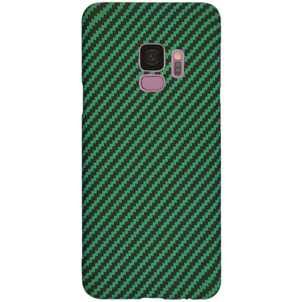 Techsuit - Carbonite FiberShell - Samsung Galaxy S9 - Green