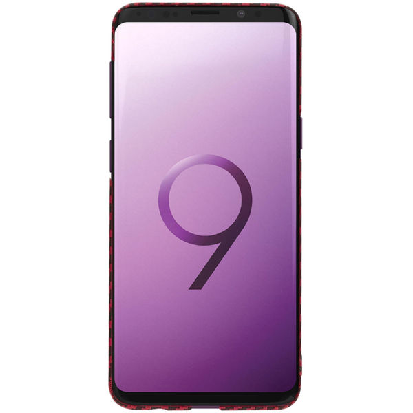 Techsuit - Carbonite FiberShell - Samsung Galaxy S9 - Red