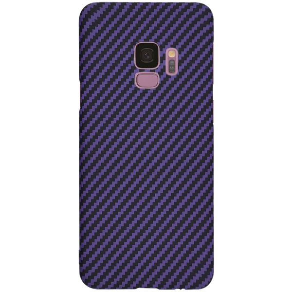 Techsuit - Carbonite FiberShell - Samsung Galaxy S9 - Purple