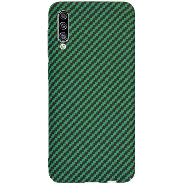 Techsuit - Carbonite FiberShell - Samsung Galaxy A30s / A50 / A50s - Green