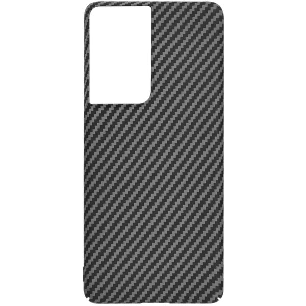 Techsuit - Carbonite FiberShell - Samsung Galaxy S21 Ultra 5G - Black