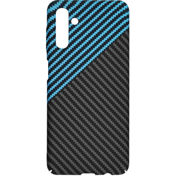 Techsuit - Carbonite FiberShell - Samsung Galaxy A13 5G / A04s - Blue Pulse