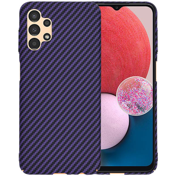 Techsuit - Carbonite FiberShell - Samsung Galaxy A13 4G - Purple