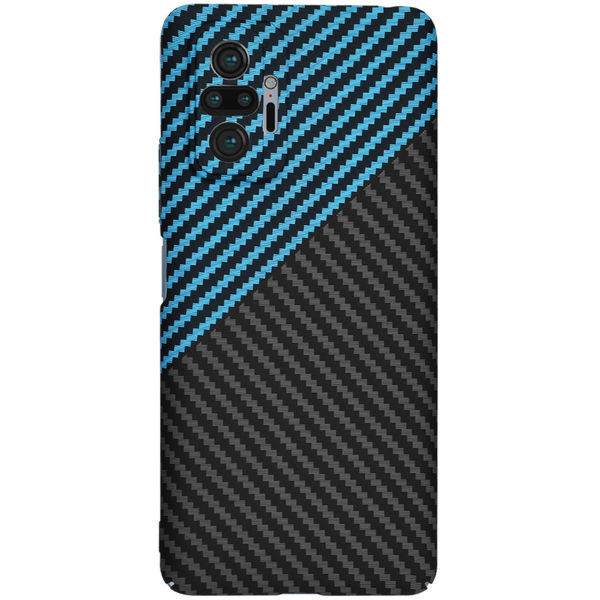 Techsuit - Carbonite FiberShell - Xiaomi Redmi Note 10 Pro / Note 10 Pro Max - Blue Pulse