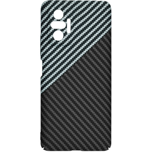 Techsuit - Carbonite FiberShell - Xiaomi Redmi Note 10 Pro / Note 10 Pro Max - Stealth Gray