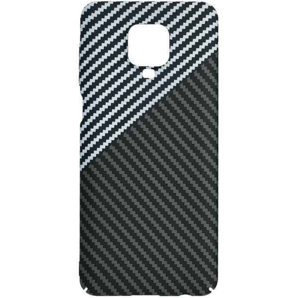 Techsuit - Carbonite FiberShell - Xiaomi Redmi Note 9S / Note 9 Pro / Note 9 Pro Max - Stealth Gray